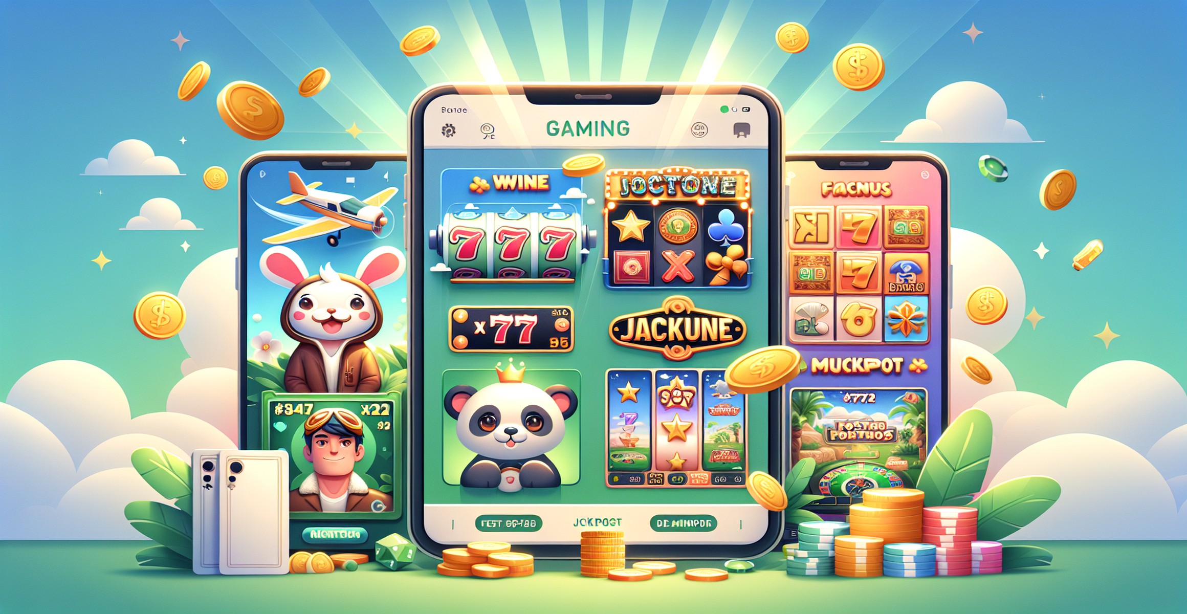 Fortune Rabbit Slots - Play at XP786 today!